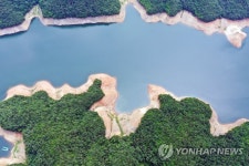 주암댐건강원 | '가뭄 주의단계' 수면선 드러낸 주암댐