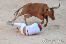 스페인 소몰이 축제 3년만에 재개…부상자 속출