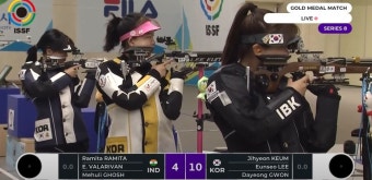 한국 사격, ISSF 창원 월드컵 소총 단체전서 금 1·은 1 추가