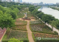 광진구, 중랑천에 광진장미정원 조성