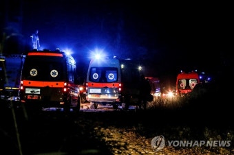 화학물질 실은 우크라 화물기 그리스 북부서 추락 후 폭발