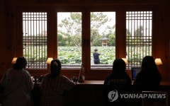 [픽! 전주] 덕진공원 연꽃 향기 맡으며 독서 재미에 흠뻑