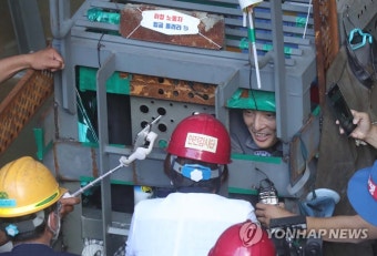 박진 인권위 사무총장, 대우조선해양 방문