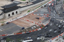 광화문 앞 삼거리 차로, 유선 T자형으로 변경