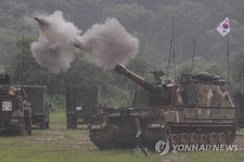 리멤버 804 포탄 발사하는 K9