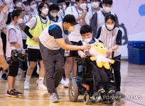 복권위원회ㆍ동행복권이 주최한 발달 장애인을 위한 미니운동회