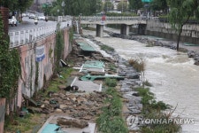 처참한 도림천 산책길