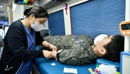 [충주소식] 공군 19전비, 장병·군무원 대상 헌혈 캠페인