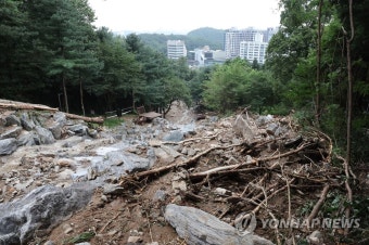 11년 전 악몽...또 산사태 발생한 우면산