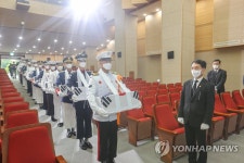 독립유공자 유해 국립서울현충원 도착