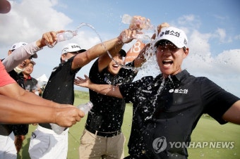 KPGA 우성종합건설 오픈 우승은 신용구에게