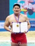 김병호, 제8회 춘천소양강배전국장사씨름대회 장사급 우승