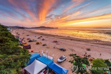 낙조 명소 안산 대부도 방아머리해변서 10월까지 선셋콘서트