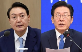 [2보] 尹대통령·이재명 첫 통화…