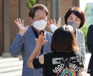 우신초등학교 찾은 조희연 서울시교육감