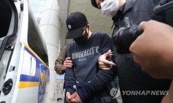 검찰 송치되는 21년 전 대전 은행 강도 피의자