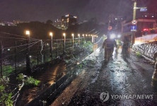 안전순찰 나선 소방관들