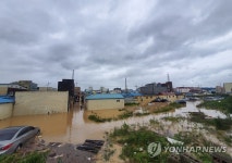 포항 칠성천 인근 침수피해