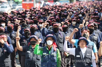 현대제철 비정규직 4개 지회 오늘부터 총파업