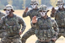 3공수특전여단이 선보이는 품새