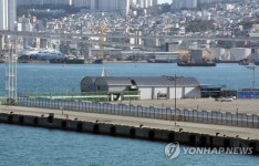 크루즈선 없는 부산항국제여객터미널크루즈부두