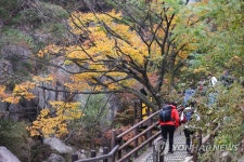 가을 산행