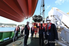 조승환 해수부 장관, 동해어업관리단 방문