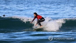 해수부장관배 서핑대회…파이널 죽도 챔피언십