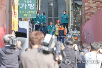 핼러윈 인파 압사 사고 참사현장 둘러보는 윤석열 대통령