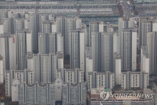 최대 낙폭 보인 서울 아파트 값
