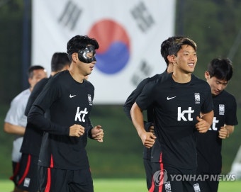 한국 득점 기대주 '손흥민-황희찬'