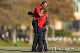 우즈, 아들 찰리와 함께 12월 PNC 챔피언십 출전