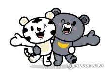강원도 대표 캐릭터 범이 곰이 교체 놓고 갑론을박