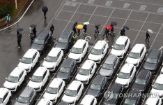 완성차 운송 인력 투입 기아 오토랜드 광주