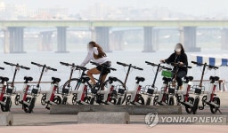 과속하면 삐∼…한강공원 자전거도로 안전장치 강화