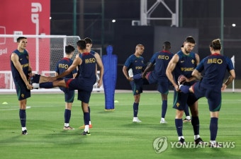 포르투갈 축구 대표팀 훈련