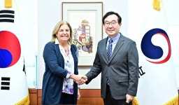 이도훈 2차관, 주한 EU 대사 면담