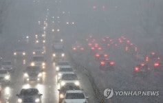 폭설 내리는 경수대로