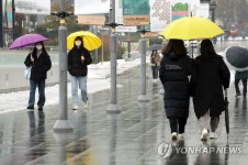 가문 광주에 겨울 단비