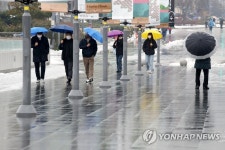 가문 광주에 겨울 단비