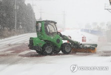 한라산 28.1㎝ 눈…항공편 결항·눈길 사고 속출