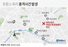 [그래픽] 프랑스 파리 총격사건 발생