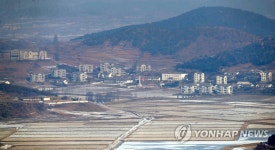 적막감 흐르는 북한 해물선전마을