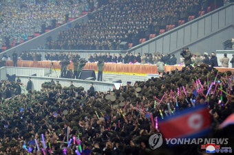 김정은, 2023년 신년경축대공연 관람
