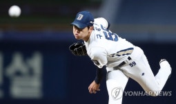 이 악문 NC 구창모, 벌써 투구 훈련 시작 