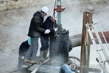 노원 묵동천 난방배관 누수…복구작업 진행