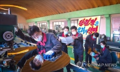 평양금속건재공장, 전원회의 관철 열의 고조