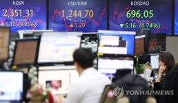 코스피·환율 오르고, 코스닥 지수 내리고