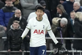 토트넘, 풀럼에 완패하며 리그 3경기 연속 무승 기록…손흥민 5점 평가 받아