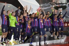 바르셀로나, 슈퍼컵 엘 클라시코서 3-1 승리…14번째 우승